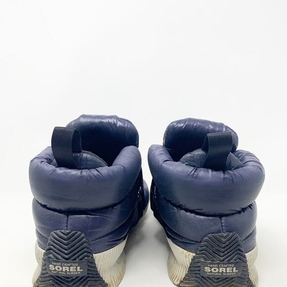 SOREL Out N About Puffy NL3401 Navy Blue Snow Boots Women’s Size 9.5 - Picture 5 of 7